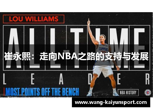 崔永熙:走向NBA之路的支持与发展